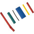 Assortiment de Gaines Thermorétractables Multicolores - 90 pcs - Polyoléfine, Isolation et Protection Électrique - D-Work