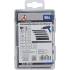 Assortiment de Gaines Thermorétractables Noir - 90 pcs - Protection et Isolation Électrique - D-Work
