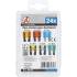 Assortiment de Fusibles Auto 24 pcs - l. 8,3 cm, H. 2,6 cm, Prof. 13,6 cm - Protection Électrique Fiable - D-Work