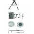 Assortiment Matériel de Bureau 36 pcs - Agrafes, Aimants, Aiguilles - Pratique et Complet pour Bureau - D-Work