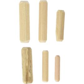 Assortiment de Chevilles Bois D.5-10 mm - 53 pcs - Polyvalent et Résistant - D-Work