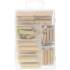 Assortiment de Chevilles Bois D.5-10 mm - 53 pcs - Polyvalent et Résistant - D-Work