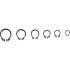 Assortiment de Circlips Extérieurs D.8-19 mm - 78 pcs - Acier Résistant - Fixation Sécurisée, Pro - D-Work