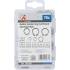 Assortiment de Circlips Extérieurs D.8-19 mm - 78 pcs - Acier Résistant - Fixation Sécurisée, Pro - D-Work