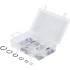 Assortiment de Circlips Intérieurs D.8-19 mm - 78 pcs - Acier Résistant - Fixation Sécurisée - D-Work