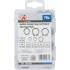 Assortiment de Circlips Extérieurs Ø8-19 mm - 78 Pièces - Acier Résistant - Fixation Sécurisée - BGS