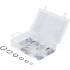 Assortiment de Circlips Intérieurs D.8-19 mm - 78 pcs - Acier Résistant - Fixation Sécurisée - D-Work