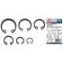 Assortiment de Circlips Intérieurs D.8-19 mm - 78 pcs - Acier Résistant - Fixation Sécurisée - D-Work
