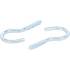 Crochets à Visser 90 mm - Lot de 2 Pièces - Acier Résistant - Fixation Fiable et Pratique - BGS