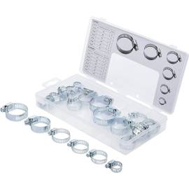 Assortiment de Pinces pour Colliers 25 pièces - Acier, Précision et Polyvalence - - BGS