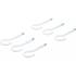 Crochets à Visser 90 mm - Lot de 2 Pièces - Acier Résistant - Fixation Fiable et Pratique - BGS