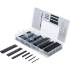 Assortiment de Gaines Thermorétractables Noir - 126 Pièces - Protection et Isolation Électrique - BGS