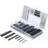Assortiment de Gaines Thermorétractables Noir - 126 pcs - Protection et Isolation Électrique - D-Work