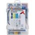 Assortiment de Gaines Thermorétractables 171 pcs - Couleurs Variées - Isolation et Protection Électrique - D-Work