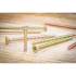 Assortiment de Vis Multifonctions Cruciforme PZ2 - 120 pcs - Acier, Résistantes et Polyvalentes - D-Work