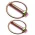 Assortiment de Goupilles à Clip D.4,5-11 mm - 32 pcs - Acier Résistant - Fixation Sécurisée et Pratique - D-Work