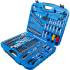 Coffret de Douilles à Profil Ondulé 218 pcs - 6,3 mm (1/4), 10 mm (3/8), 12,5 mm (1/2) - Acier Résistant et Complet - D-Work