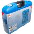 Coffret de Douilles à Profil Ondulé 218 pcs - 6,3 mm (1/4), 10 mm (3/8), 12,5 mm (1/2) - Acier Résistant et Complet - D-Work