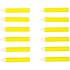Marqueurs Gras Blancs - Lot de 12 pcs - Encre Opacifiante et Durable - Idéal pour Marquage Visible - D-Work