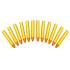 Marqueurs Gras Jaunes - Lot de 12 - Encre Intense et Durable - Plastique, 12 pcs - D-Work