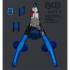 Pince à Circlips 180 mm - Points Échangeables - Pour Circlips Internes et Externes - Précision et Durabilité - BGS