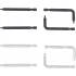 Pince à Circlips 180 mm - Points Échangeables - Pour Circlips Internes et Externes - Précision et Durabilité - BGS