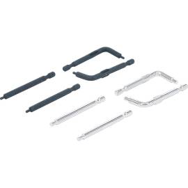 Pointe de Rechange pour Pince à Circlips - 4 Paires - Compatible Art. 8831-1 - Remplacement Pratique et Durable - D-Work