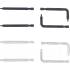 Pointe de Rechange pour Pince à Circlips - 4 Paires - Compatible Art. 8831-1 - Remplacement Pratique et Durable - BGS