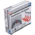Jeu de Crochets Muraux 4 pcs - Acier, Fixation Facile et Solide - D-Work