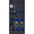 Insert de Servante d Atelier 1/3 Vide - 195 x 46 x 411 mm - Compatible Art. 8835 - Organisation Optimale - D-Work