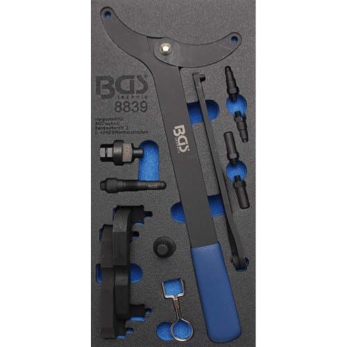 Insert de Servante d Atelier 1/3 - Coffret de Calage pour VAG 2.8/3.0 TFSi - Organisation et Protection Optimale - D-Work