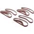 Jeu de Bandes à Poncer 12 pcs 10x330 mm - K60, K80, K120 - Ponçage Efficace et Polyvalent - BGS