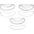 Jeu de Bandes à Poncer 12 pcs 10x330 mm - K60, K80, K120 - Ponçage Efficace et Polyvalent - BGS