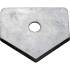 Lame de Rechange pour Pince Coupe-Tube - Dimensions 10,7x12,7x0,2 cm - Acier Durable - Remplacement Pratique et Efficace - BGS