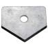 Lame de Rechange pour Pince Coupe-Tube - Dimensions 10,7x12,7x0,2 cm - Acier Durable - Remplacement Pratique et Efficace - BGS