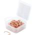 Agrafes d Ameublement 100 pièces - Dimensions 5,6x2,5x6,9 mm - Acier, Résistantes et Pratiques - BGS