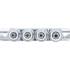 Jeu de Douilles à Embouts 12,5 mm (1/2 ) Profil T Torx T40-T55 - 4 Pièces - Précision et Robustesse - BGS