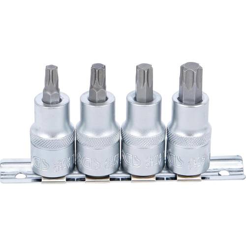 Jeu de Douilles à Embouts 12,5 mm (1/2 ) Profil T Torx T40-T55 - Précision et Robustesse - BGS