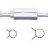 Clapet Antiretour pour Art. 8897 - 51 x 14 x 112 mm - Sécurité et Protection des Circuits, Acier - D-Work