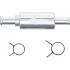 Clapet Antiretour pour Art. 8897 - Dimensions 51x14x112 mm - Sécurité et Protection des Circuits - BGS