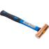 Marteau en Cuivre 454 g Ø27 mm - Manche Fibres de Verre - Résistant et Antichoc - BGS