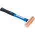 Marteau en Cuivre 680 g D.32 mm - Manche Fibres de Verre - Sécurité et Durabilité, Pro - D-Work