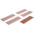 Tresses de Réparation de Pneus 25 pièces 204 mm - Résistantes et Faciles à Utiliser - BGS