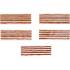 Tresses de Réparation de Pneus 25 pièces 204 mm - Résistantes et Faciles à Utiliser - BGS