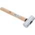 Marteau en Aluminium Ø45 mm - 500 g - Léger et Résistant pour Travaux Précis - BGS