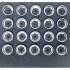 Insert de Servante d Atelier 1/6 - Jeu 20 pcs Outils Écrous Antivol BMW - Acier - Sécurité et Praticité - D-Work