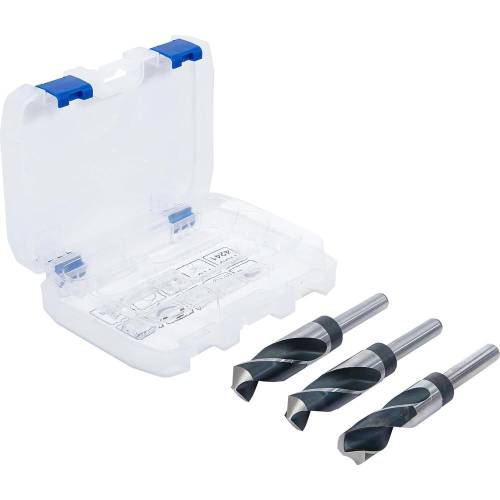 Jeu de Mèches HSS 3 pièces - 22, 24, 25 mm - Acier Haute Vitesse - Perçage Précis et Durable - BGS