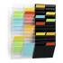 Planogrammes pour Présentoir Mural 52x98 mm - 1 Feuille 12 Pièces - Organisation et Visibilité Optimale - BGS