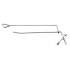 Crochets Simples 100 x 4,8 mm - Fermeture à Rabat - Fixation Pratique et Sécurisée - BGS