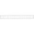 Grille Frontale 1000 x 95 mm - Résistante et Pratique pour Ventilation - D-Work